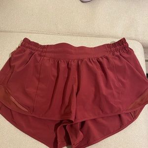 Red hotty hot shorts